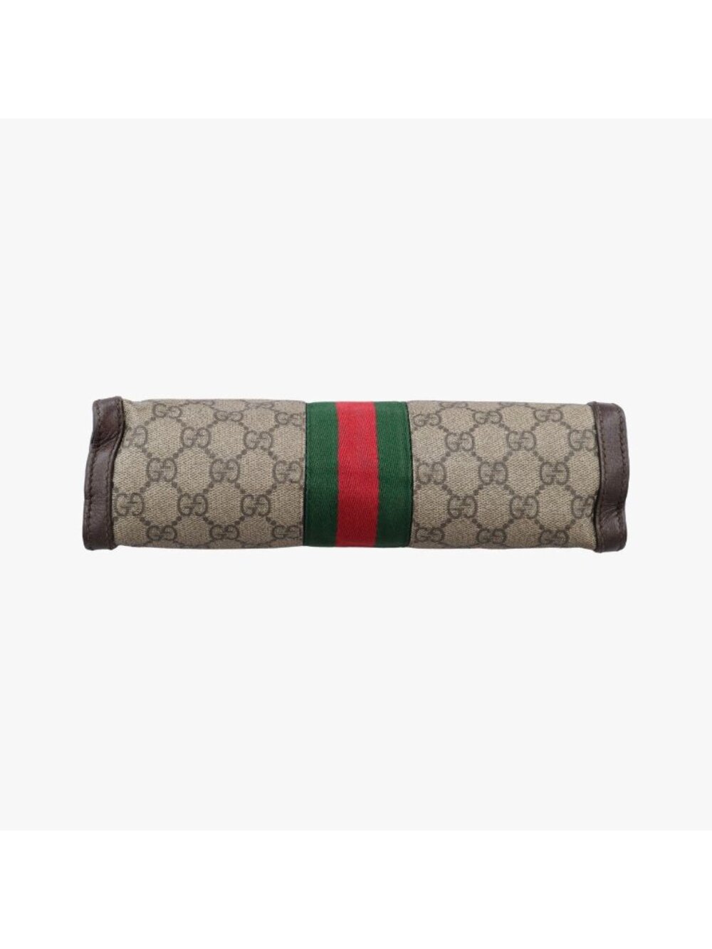 Gucci Ophidia Brown Red Green Canvas Leather Messenger Bag - Picture 3 of 15